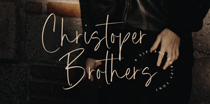 Christoper Brothers Font Poster 1