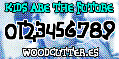 Kids Are The Future Font Poster 6