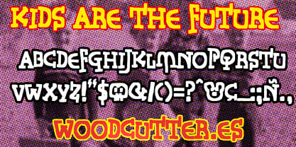 Kids Are The Future Font Poster 3