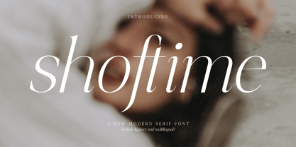 Shoftime Font Poster 1