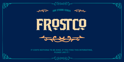 Frostco Fuente Póster 15