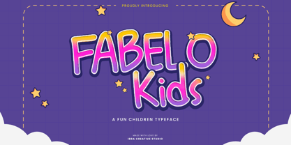 Fabelo Kids Font Poster 1