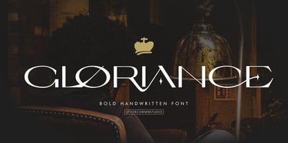 Gloriance Font Poster 1