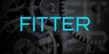 Fitter Font Poster 1