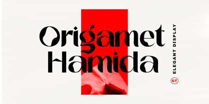 Origamet Hamida Font Poster 1
