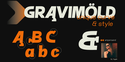 Gravimold Font Poster 12