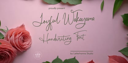 Joyful Wakayama Font Poster 1