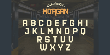 Morgan Font Poster 6