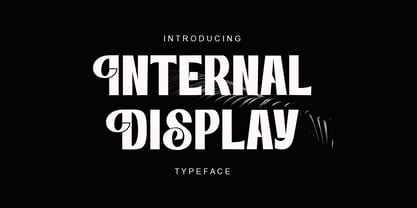 Internal Display Font Poster 1
