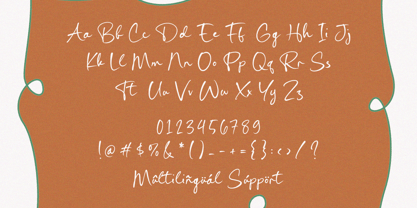 Gustavo Autograph Font Poster 6