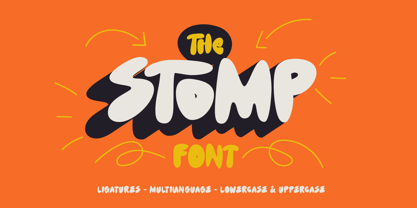 Fd Stomp Font Poster 1