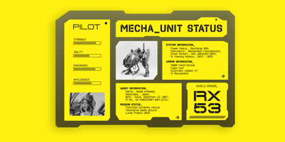 Mechacore Police Poster 8