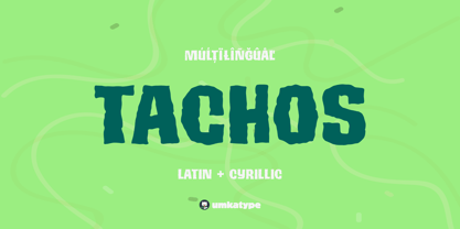 Tachos Font Poster 12