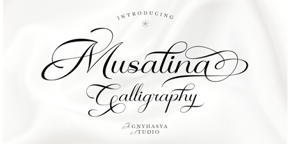 Musalina Font Poster 1