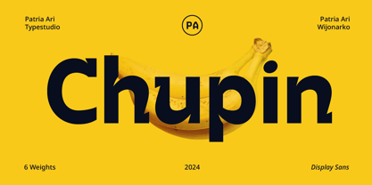 Chupin Font Poster 1