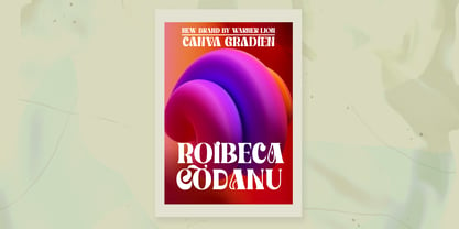 Golden Badge Font Poster 6