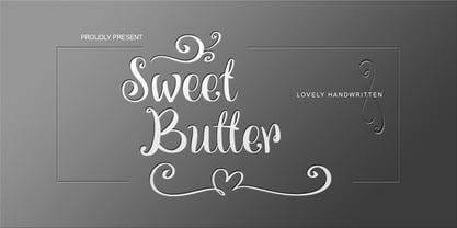 Sweet Butter Font Poster 1