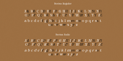 Berisa Font Poster 7