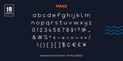 Maas Font Poster 9