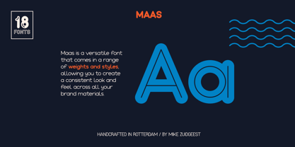 Maas Font Poster 10