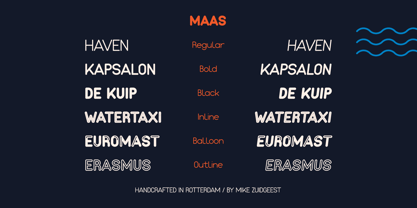 Maas Font Poster 5