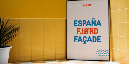 Maas Font Poster 3