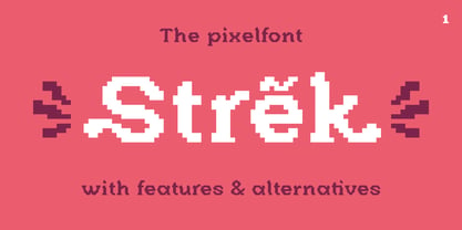 Strek Font Poster 1