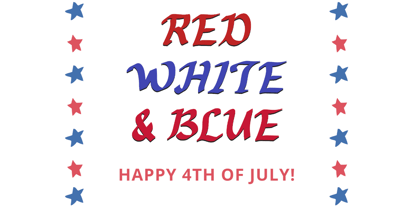 July Patriotic Font Poster 4