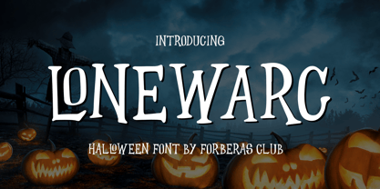 Lonewarc Font Poster 1