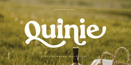 Quinie SS Font Poster 1