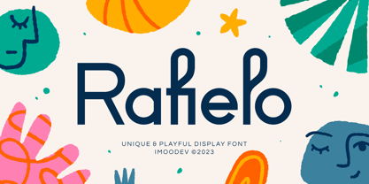 Rafielo Font Poster 1