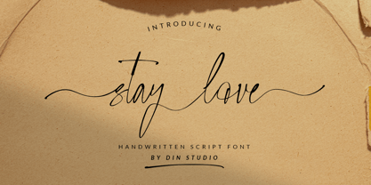 Stay Love Font Poster 1