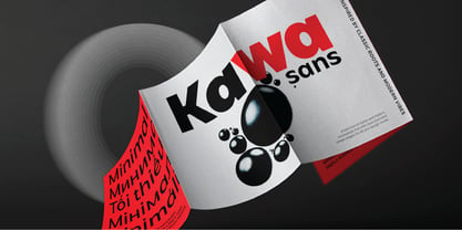 Kawa Sans Font Poster 1