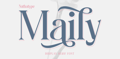 Maily Font Poster 1