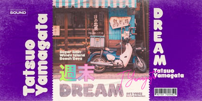 Tokyo City Pop Font Poster 4