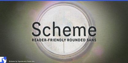 Scheme Font Poster 1