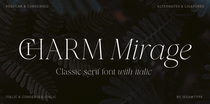 Charm Mirage Font Poster 1