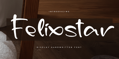 Felixstar Font Poster 1