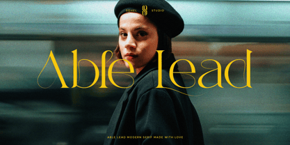 Able Lead Font Poster 1