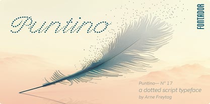 Puntino Font Poster 1