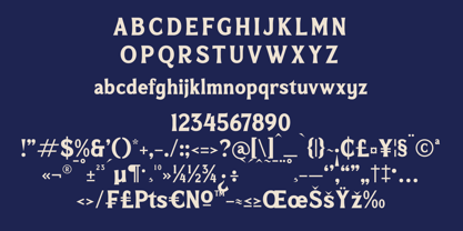 Mofeika Font Poster 7