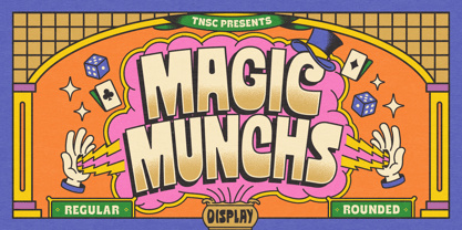 Magic Munchs Font Poster 1