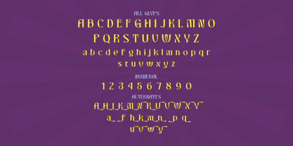 Chaslow Font Poster 10