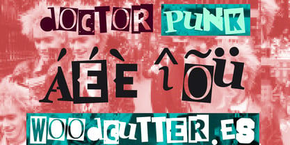 Doctor punk Font Poster 4