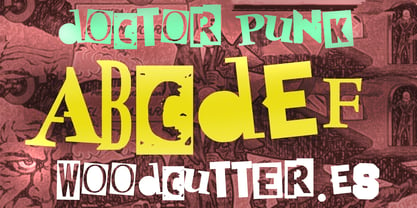 Doctor punk Font Poster 6