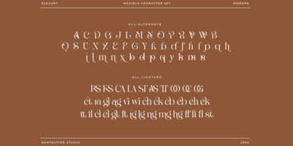 Magiela Font Poster 15