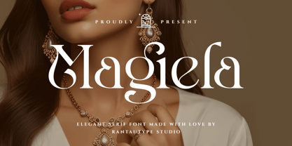 Magiela Font Poster 1