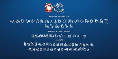 Merry Script Font Poster 8