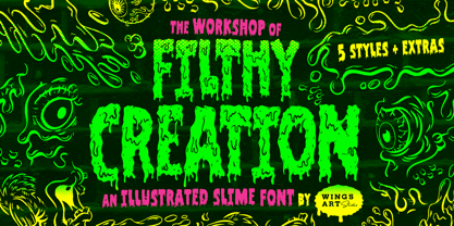 Filthy Creation Fuente Póster 1