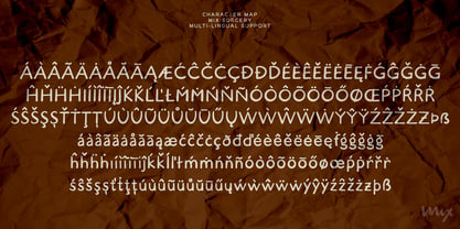 Sorcery Font Poster 3